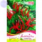 Pod Thin Red 40 bonsai ornamentable Green Long Vegetable Seeds, Seed...