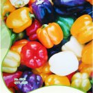 Mixed Colorful Sweet Bell Edible 25 / Peking Vegetable Seeds, Original Pack, ...