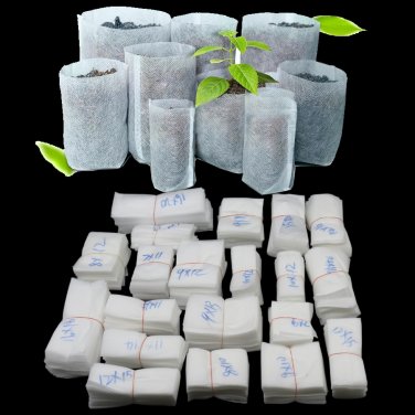Different Sizes Non-woven Nursery Fabric Pots Eco-Friendly Biodegradable Bags...