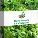 seeds 13 15,000 herb for planting, varieties heirloom pack, green