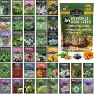 36 seeds ultimate medicinal herbs collection - variety pack of herb for growi...