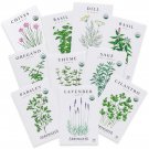 seeds sereniseed certified organic herb 10-pack – non gmo heirloom seed