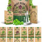 12 seeds organo republic culinary herbs variety pack herbs, green
