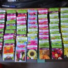 168 ferry-morse seed lot, packages, vegetables, herbs, flowers, b