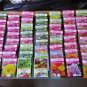 168 ferry-morse seed lot, packages, vegetables, herbs, flowers, c