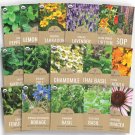 seeds 16 2025 organic herbal tea variety pack - individual packs season mint