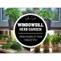 6 windowsill herb seed collection - culinary herbs heirloom non-gmo
