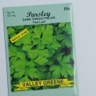 seeds valley greene parsley dark green italian exp 12/2025 400mg