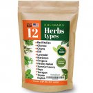 12 seeds 3800 set of heirloom culinary herb for indoor and outdoor plantin