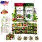 seeds 70 32,000 heirloom bundle - grow non-gmo herbs & veggies indoors/outdoors