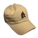Soft Women Baseball Cap Arabian Horse Embroidery Dad Hats for Men Buckle Closure