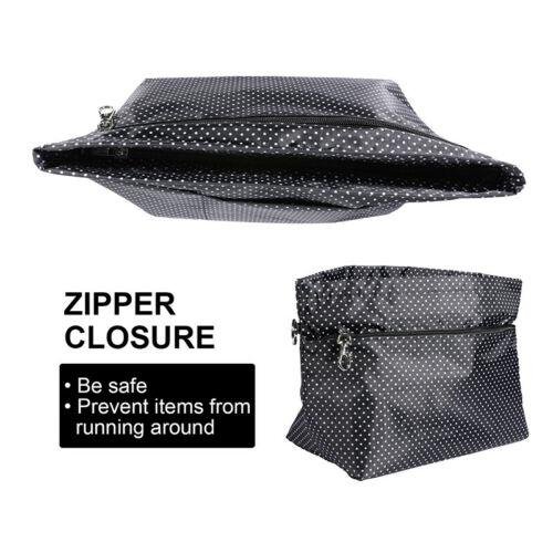 Oxford Fabric Purse Organizer Insert Bag Multi Pocket Tote Inserts