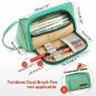 Canvas Pencil Case Pouch Box Large Capacity School Supplies Makeup Storage Bags
