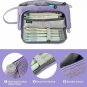 Canvas Pencil Case Pouch Box Large Capacity School Supplies Makeup Storage Bags