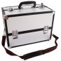 Professional Large Aluminum Makeup Train Case Box Cosmetic Jewelry Organizer