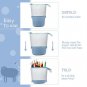 Pencil Case Standing Stationery Bag Telescopic Pen Pouch Holder School Office