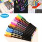 Pencil Case Standing Stationery Bag Telescopic Pen Pouch Holder School Office