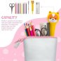 Pencil Case Standing Stationery Bag Telescopic Pen Pouch Holder School Office