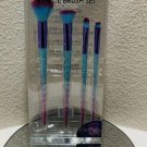 Makeup brush Set,Unicorn Handle Makeup Brush Set, Purple Homb Flat Contour NIB