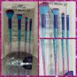 Makeup brush Set,Unicorn Handle Makeup Brush Set, Purple Homb Flat Contour NIB