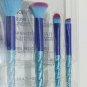 Makeup brush Set,Unicorn Handle Makeup Brush Set, Purple Homb Flat Contour NIB
