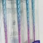 Makeup brush Set,Unicorn Handle Makeup Brush Set, Purple Homb Flat Contour NIB