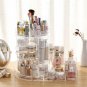 360 Degree Adjustable Rotating Makeup Cosmetic Rack Organizer Storage Box Case
