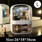 Bathroom Cosmetic Portable Makeup Storage Box Organizer Waterproof Dustproof US