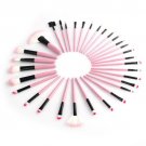 32Pcs Pink Cosmetic Eyebrow Shadow Makeup Brush Tool Set Woman Hot Gift New