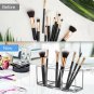 Makeup Brush Holder Organizer Clear 3 Slot Acrylic Cosmetic Brushes Storage Case
