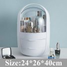 MakeUp Organizer Portable Waterproof Dust Cover Drawers Cosmetic Storage Box US