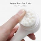 Silicone Wash Face Brush Dual Sides Facial Pore Cleaning Skin Massager Beauty