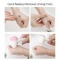 Silicone Wash Face Brush Dual Sides Facial Pore Cleaning Skin Massager Beauty