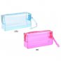 Plastic Clear Pencil Coin Case Bag Stationery Box Large Capacity for Teenage BD