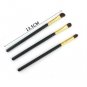 3pcs Professional Portable Eye Shadow Brush Makeup Brush Set Beauty Tools