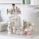 360 Degree Makeup Shelf Cosmetic Rack Holder Rotating Organizer Storage Box Case