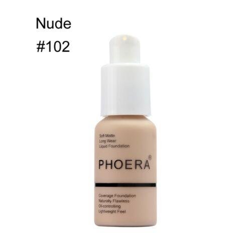 PHOERA Liquid Matte Foundation Full Coverage Foundation SHIP FROM US