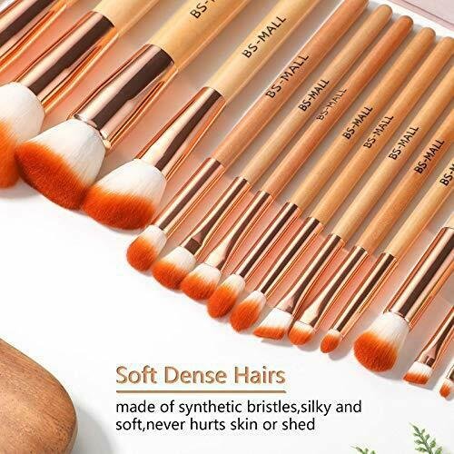 Makeup Brush Set 15Pcs Morphe Professional Cosmetic Eyeshadow Foundation Brushes