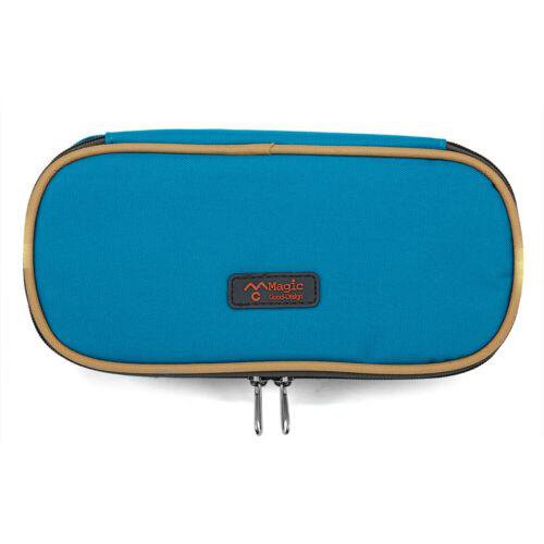 Large Capacity Multifunction Pencil Case Canvas Mesh Student Pen Bags Makeup Bag