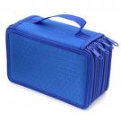 Layers High Capacity Student Pencil Brush Case Box Pen Pouch Makeup Storage Bags