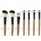 22 PCS Kabuki Make up Brush Set Make-up Brushes Foundation Blusher Face Powder-