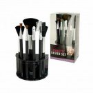Professional Series 8 piece Cosmetic Makeup Brush Set with Stand & Gift Box