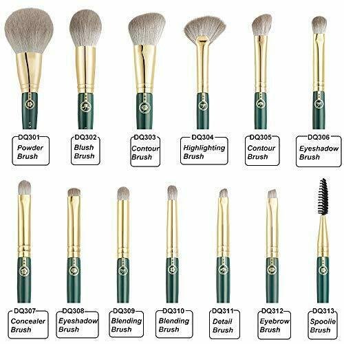 Makeup Brush Set Professional 13 Pcs Premium Synthetic Foundation