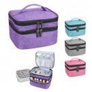 30Bottles Essential Oil/ Nail Polsih Holder Organizer Carry Case Storage Bag US