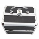Portable Aluminum Makeup Case Box Jewelry Cosmetic Holder Storage Space Saving