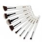 8PCS Professional Foundation Eye Shadow Eyebrow Blush Makeup Brushes Set+Bag US