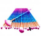 20x Professional Make Up Brushes Set Unicorn Blusher Face Powder Eyeshadow Tools