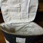 Vintage Design Cute Rustic Makeup Bag with Brush Slots