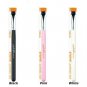 Single Wood Handle Eyebrow Flat Brush Eye Beauty Makeup Cosmetic Pens Tools