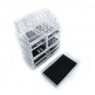Acrylic Makeup Case Cosmetic Jewelry Organizer Containers Box 7 Drawers